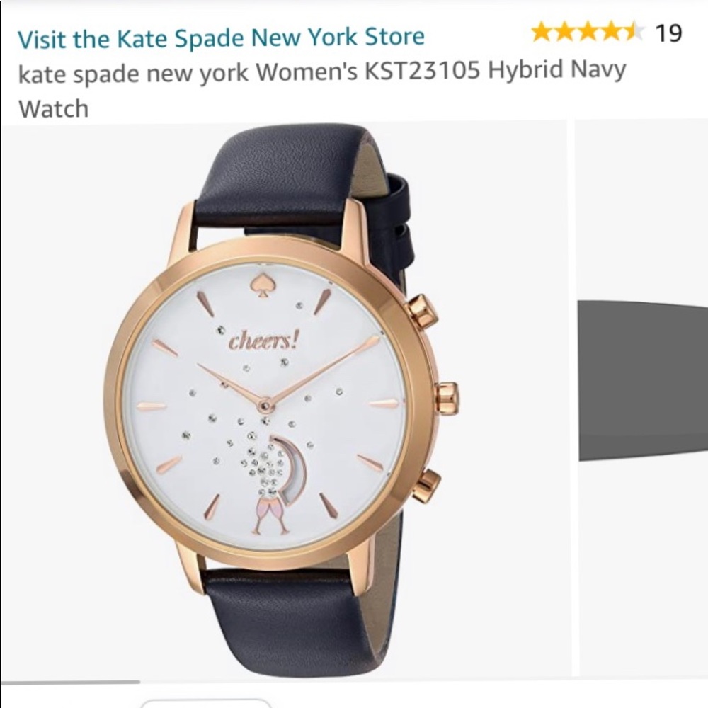 Kate Spade New York KST23105 Hybrid Navy Watch